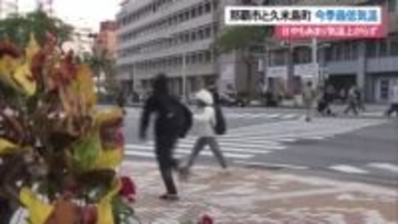 沖縄県内各地で冷え込む 国頭村奥と南城市糸数10℃下回る 那覇市と久米島町は今季最低気温