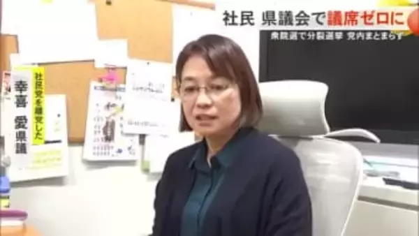 社民党沖縄県連で離党ドミノ　衆院選分裂選挙の混乱続く　９月の知事選も影響必至