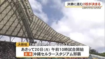 夏の甲子園県予選　決勝の組み合わせが決まる！