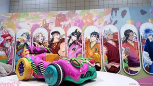 『ディズニー ツイステ』リリアのカートを再現した立体物が登場！ イベント「シュガー・レース ～おかしな世界と歪んだ王冠～」開催記念の期間限定展示が開催中
