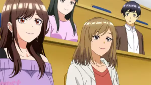 ゼミでペアを組んだ女の子の正体は…!? アニメ『同じゼミの染谷さんがセクシー女優だった話。』第1話あらすじ＆先行カット