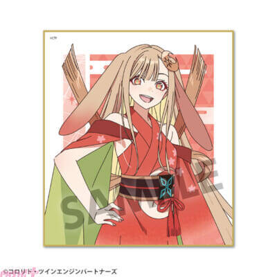 アニメ『超かぐや姫！』かぐやや彩葉、ヤチヨたちのミニ色紙が登場！ ラインナップは全10種