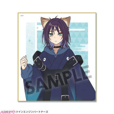 アニメ『超かぐや姫！』かぐやや彩葉、ヤチヨたちのミニ色紙が登場！ ラインナップは全10種