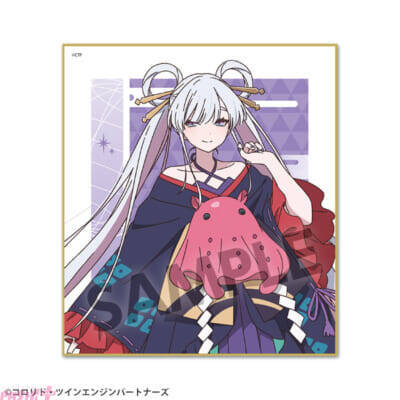 アニメ『超かぐや姫！』かぐやや彩葉、ヤチヨたちのミニ色紙が登場！ ラインナップは全10種