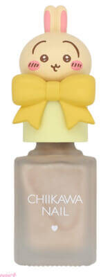 【ちいかわ】ちいかわ、ハチワレ、うさぎ、モモンガのキャップがついたかわいいデザイン！ 高発色でムラになりにくい「ちいかわ ネイルカラーシリーズ」が発売
