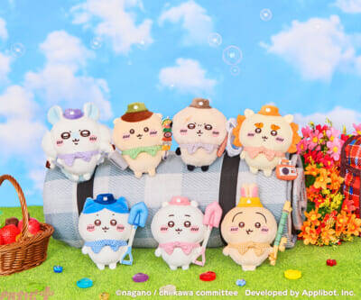 【ちいぽけ】ピクニック衣装と江戸衣装のカワイイちいかわたちが登場！ 『ちいかわぽけっと』公式グッズ第1弾が1月16日より発売