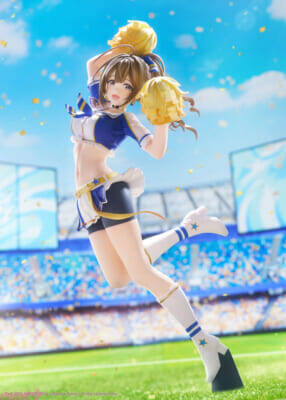 ダイナミックで繊細な造形表現による極上ボディをご堪能あれ。『アイドルマスター シャイニーカラーズ』桑山千雪が「チアアップリーダー」の姿でフィギュア化