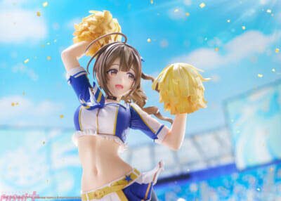 ダイナミックで繊細な造形表現による極上ボディをご堪能あれ。『アイドルマスター シャイニーカラーズ』桑山千雪が「チアアップリーダー」の姿でフィギュア化