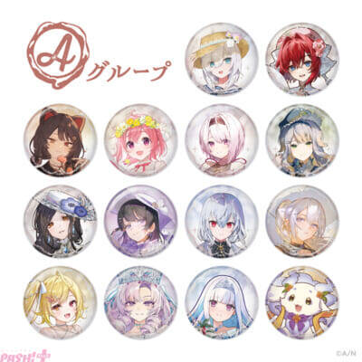 ローレン・イロアス にじさんじ ART OF 短かっ NIJISANJI 缶バッジ