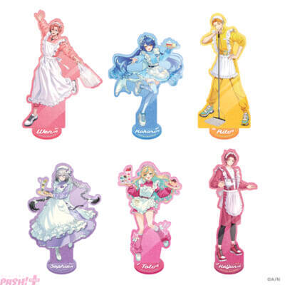 【にじさんじ】ジャージ＋メイドなビジュアルがカワイイ！ ラメアクリルスタンドやポーチ入りステッカーセットがラインナップの「Jersey Maidtes」グッズが登場