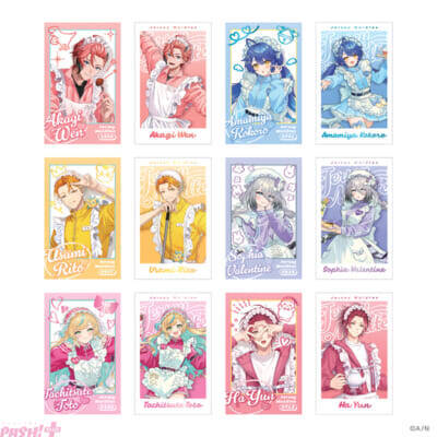 【にじさんじ】ジャージ＋メイドなビジュアルがカワイイ！ ラメアクリルスタンドやポーチ入りステッカーセットがラインナップの「Jersey Maidtes」グッズが登場