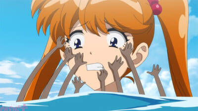 アニメ『地獄先生ぬ～べ～』生徒たちを連れて海に遊びに来たぬ～べ～だが、そこにゆきめも現れて…？ 第20話「浜辺の雪女」あらすじ＆先行カット