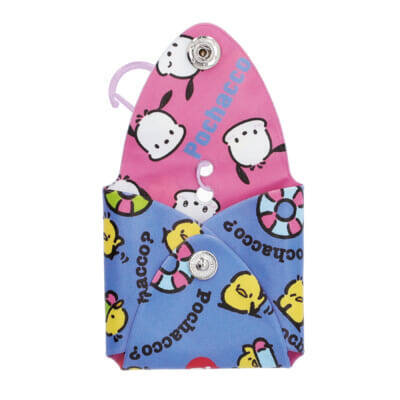 【サンリオ】キティやポチャッコたちのキャラクターやアイコンを散りばめたデザインがカワイイ！ 『サンリオキャラクターズ み～つけた！ミニスクエアケースキーホルダー』が登場