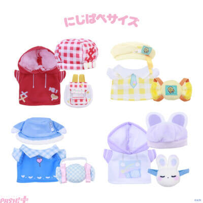 【にじさんじ】「にじぱぺっと」や「にじぬい」などをカスタマイズできるぬいデコステッカーやぬいポーチがラインナップ！ 「にじいろクローゼット おさんぽうぃんたー」グッズが登場