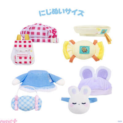 【にじさんじ】「にじぱぺっと」や「にじぬい」などをカスタマイズできるぬいデコステッカーやぬいポーチがラインナップ！ 「にじいろクローゼット おさんぽうぃんたー」グッズが登場