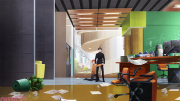 アニメ『破産富豪』ペイ・チェンは社員が引き抜きに合っていると連絡を受けてオフィスに急行するが…!?第10話「敵情視察」あらすじ＆先行カット