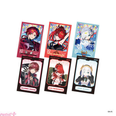 【にじさんじ】ローレン・イロアス、レイン・パターソン、アルス・アルマルのランダムチェキ風カードやボディシール＆ステッカーセットなどがラインナップ！ 「LOCK ON FLEEK GAME FESTA」グッズが販売決定