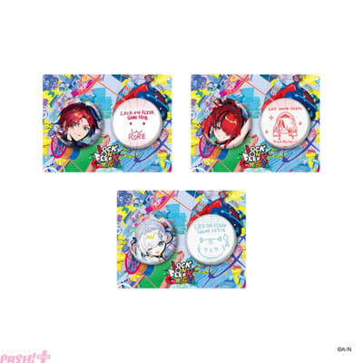 【にじさんじ】ローレン・イロアス、レイン・パターソン、アルス・アルマルのランダムチェキ風カードやボディシール＆ステッカーセットなどがラインナップ！ 「LOCK ON FLEEK GAME FESTA」グッズが販売決定