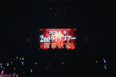 「シクフォニ」来春の2ndライブ開催のサプライズ発表も！ 3Dとリアルで2.5次元を体現した『SIXFONIA One Man Live【Six-tuation】vol.II -Virtual-』ファイナル公演レポート到着