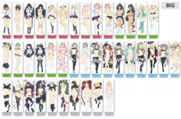 抱き枕カバー用のイラストを使用！ 『閃乱カグラ』描き下ろしアクリルスタンドvol.2が予約開始