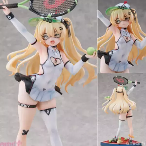 腋と太ももの肉感に悶絶…！ 『アズールレーン』バッチがスキン「絢爛なるスポーツスター」の姿でフィギュア化
