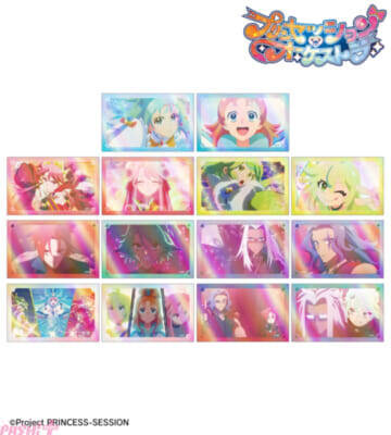 【プリオケ】アニメ『プリンセッション・オーケストラ』プリンセスたちやバンド・スナッチのアクリルアクセサリースタンド、ホログラムカードなど新グッズが登場！