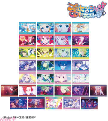 【プリオケ】アニメ『プリンセッション・オーケストラ』プリンセスたちやバンド・スナッチのアクリルアクセサリースタンド、ホログラムカードなど新グッズが登場！