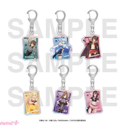 【このすば】アクア、めぐみん、ダクネスたちがプロレスラーに!? アニメ『この素晴らしい世界に祝福を！』新規描き下ろしグッズが登場