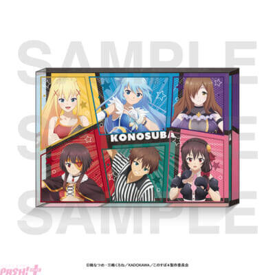 【このすば】アクア、めぐみん、ダクネスたちがプロレスラーに!? アニメ『この素晴らしい世界に祝福を！』新規描き下ろしグッズが登場