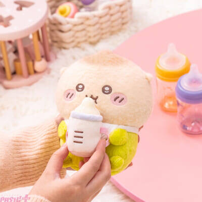 ちいかわたちのおしゃぶりやおくるみ姿に癒される…！　大きな話題を呼んだ「Chiikawa Baby(ちいかわベビー)」のぬいぐるみくじが登場