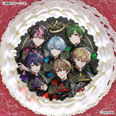 「シクフォニ」とプリロールのコラボケーキが発売決定！ ケーキデザインと同ビジュアルのタペストリーでお祝いの後も飾って楽しめる