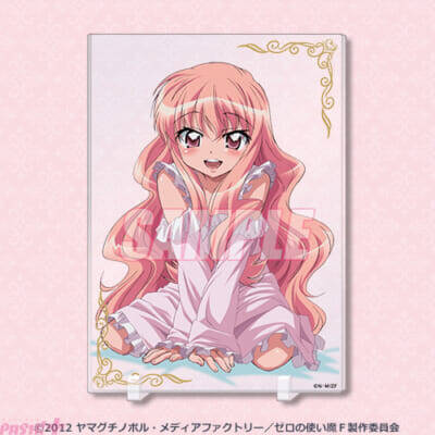 アニメ『ゼロの使い魔』DVD・Blu-rayのパッケージイラストなどを使ったキャラファイングラフやクリアポスターがラインナップ！ 20周年記念オンラインくじ第一弾が登場