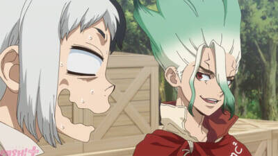 アニメ『Dr.STONE SCIENCE FUTURE』クロムとスイカはSAIに弟子入りを志願し、往復ロケットの道を模索する！ 第30話「STONE TO SPACE」あらすじ＆先行カット