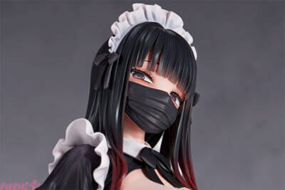 セクシーデザインのメイド服に少しぽっちゃりしたボディラインが映える…！ 不機嫌メイド「神城紬」がフィギュアで新登場