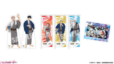 アニメ『呪術廻戦』虎杖悠仁や五条悟のコラボグッズ＆メニューが登場！ 5周年×極楽湯・RAKU SPA第3弾コラボキャンペーンが開催決定