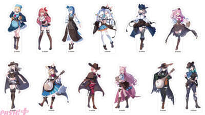 【ホロライブ】さくらみこや星街すいせいたちの新グッズは「ウエスタン」と「キャラバン」がテーマ！ アニメイトで特典がもらえるフェアも開催