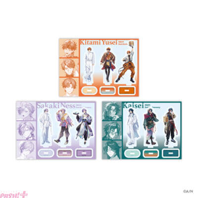 【にじさんじ】北見遊征、魁星、榊ネスの「3SKM」2周年記念グッズが登場！ 激エモ仕様の特典ポストカードはファン必見