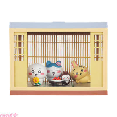 【ちいかわ】縁側でのんびり涼むちいかわたちがかわいい…！ ジオラマフィギュアやぬいぐるみが当たる「エニマイくじ ちいかわ ～ちいかわと夏の思い出～」が登場