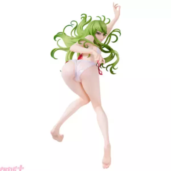大胆なポーズとボディラインに目が離せない…！ 『コードギアス』C.C.の水着ver.フィギュアが再販決定