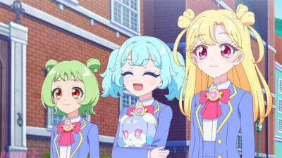 アニメ『おねがいアイプリ』ぐみは、「お花いっぱい運動」をがんばるおりびあに焼き菓子を差し入れする。第8話「いいたかったこと」あらすじ＆先行カット