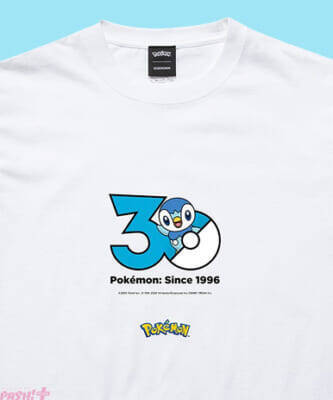 『ポケモン』1,025匹の30周年記念ロゴがTシャツに！ ピカチュウロゴステッカーも付属のTシャツコレクションがZOZOTOWNで販売