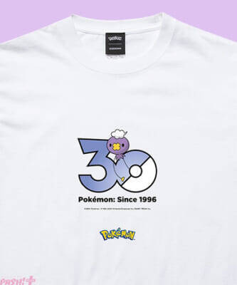 『ポケモン』1,025匹の30周年記念ロゴがTシャツに！ ピカチュウロゴステッカーも付属のTシャツコレクションがZOZOTOWNで販売
