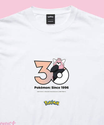 『ポケモン』1,025匹の30周年記念ロゴがTシャツに！ ピカチュウロゴステッカーも付属のTシャツコレクションがZOZOTOWNで販売