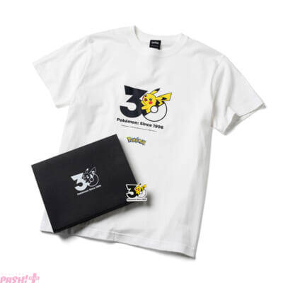 『ポケモン』1,025匹の30周年記念ロゴがTシャツに！ ピカチュウロゴステッカーも付属のTシャツコレクションがZOZOTOWNで販売