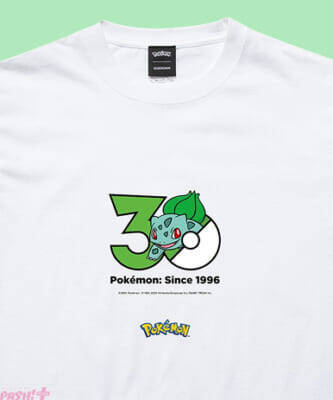 『ポケモン』1,025匹の30周年記念ロゴがTシャツに！ ピカチュウロゴステッカーも付属のTシャツコレクションがZOZOTOWNで販売