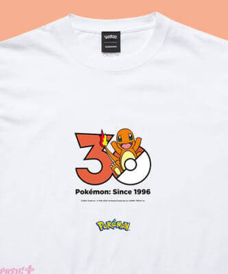 『ポケモン』1,025匹の30周年記念ロゴがTシャツに！ ピカチュウロゴステッカーも付属のTシャツコレクションがZOZOTOWNで販売