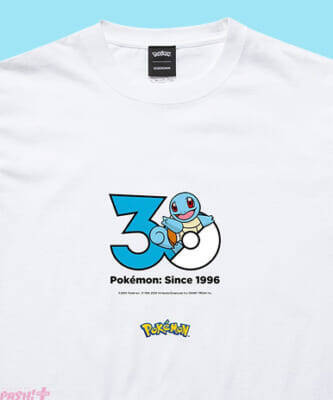 『ポケモン』1,025匹の30周年記念ロゴがTシャツに！ ピカチュウロゴステッカーも付属のTシャツコレクションがZOZOTOWNで販売
