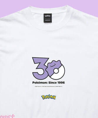 『ポケモン』1,025匹の30周年記念ロゴがTシャツに！ ピカチュウロゴステッカーも付属のTシャツコレクションがZOZOTOWNで販売