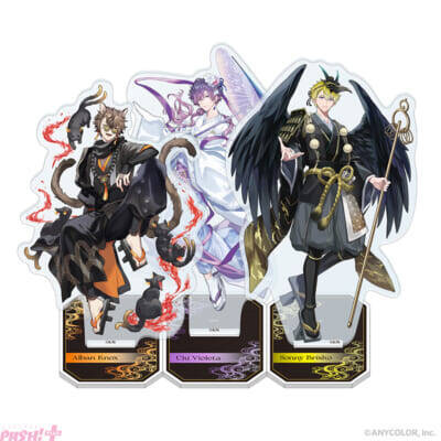 【にじさんじEN】アルバーン・ノックス、浮奇・ヴィオレタ、サニー・ブリスコーが妖艶な和装の姿に…!? 「Noctyx(ノクティクス)」4周年記念グッズが発売決定