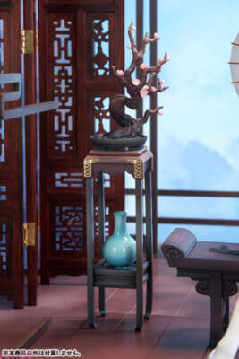 肌の質感は淡い色合いの衣装に負けない美しさ。『アズールレーン』逸仙が着せ替え衣装「しん首蛾眉」の姿でフィギュア化！